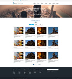 天津網站制作 機械機電網站建設欣賞